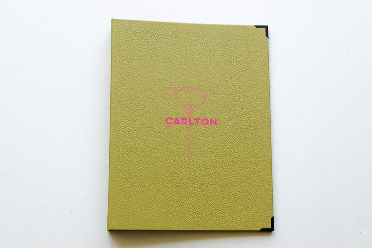 Speisekarte Carlton
