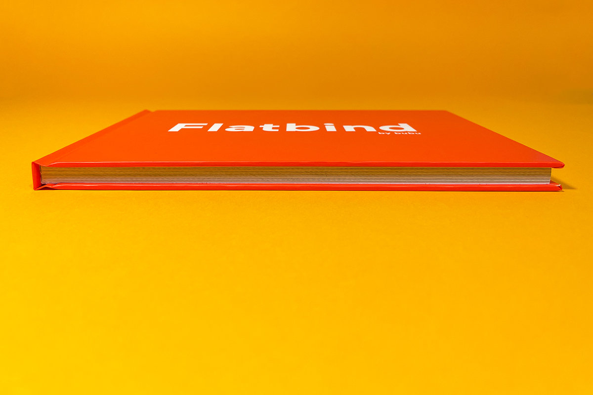 Flatbind als Hardcover