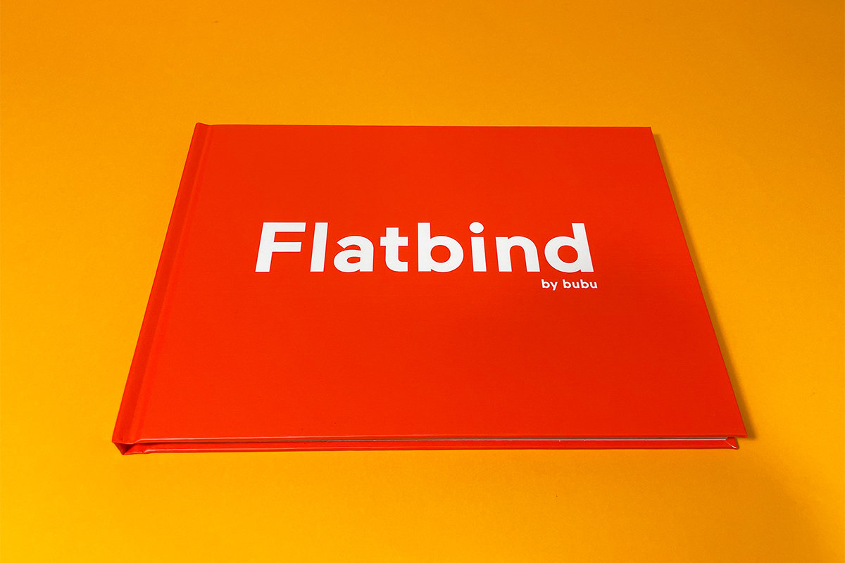 Flatbind als Hardcover